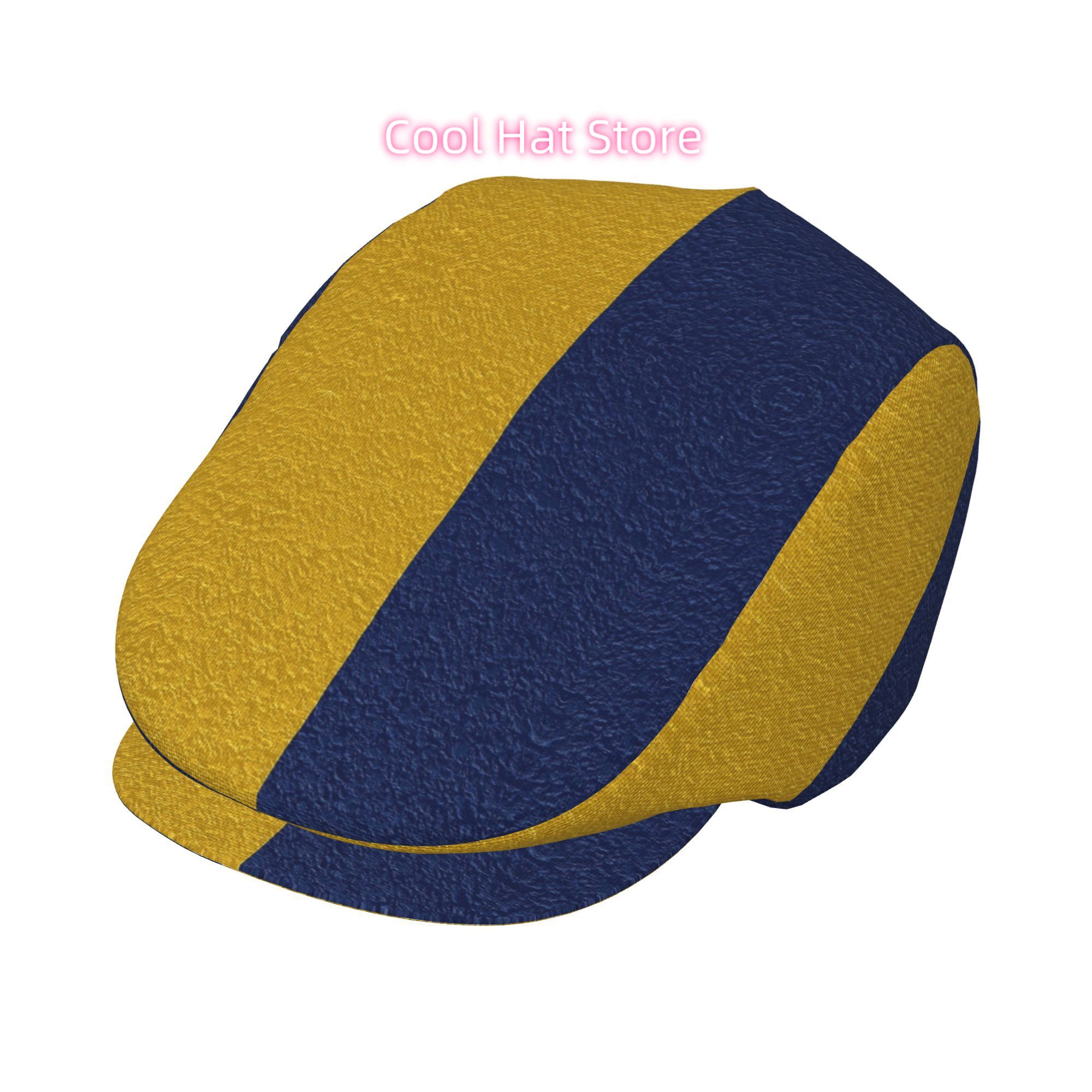 Newsboy Cap Ivy - Boné de aba reta, com textura