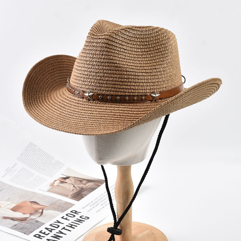 Cowboy Hat Straw - Chapéu de Cowboy Feminino de Palha