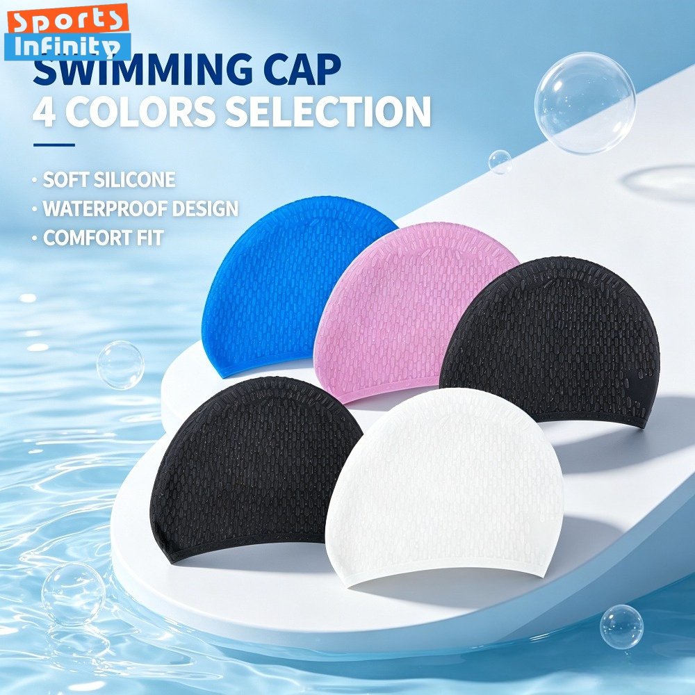Swim Hat Silicone - Touca de Natação de Silicone para
