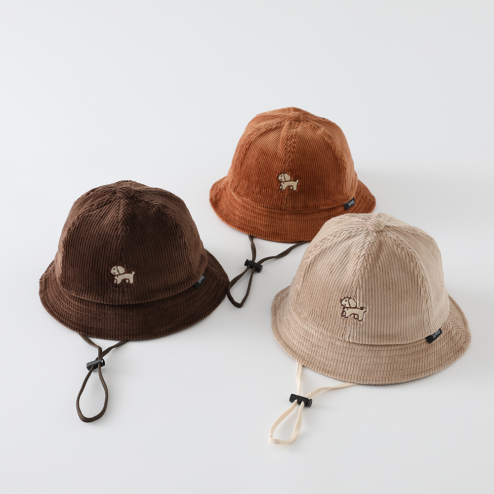 Boné Infantil de Corduroy para - Bucket Hat Cotton avaliação e preço