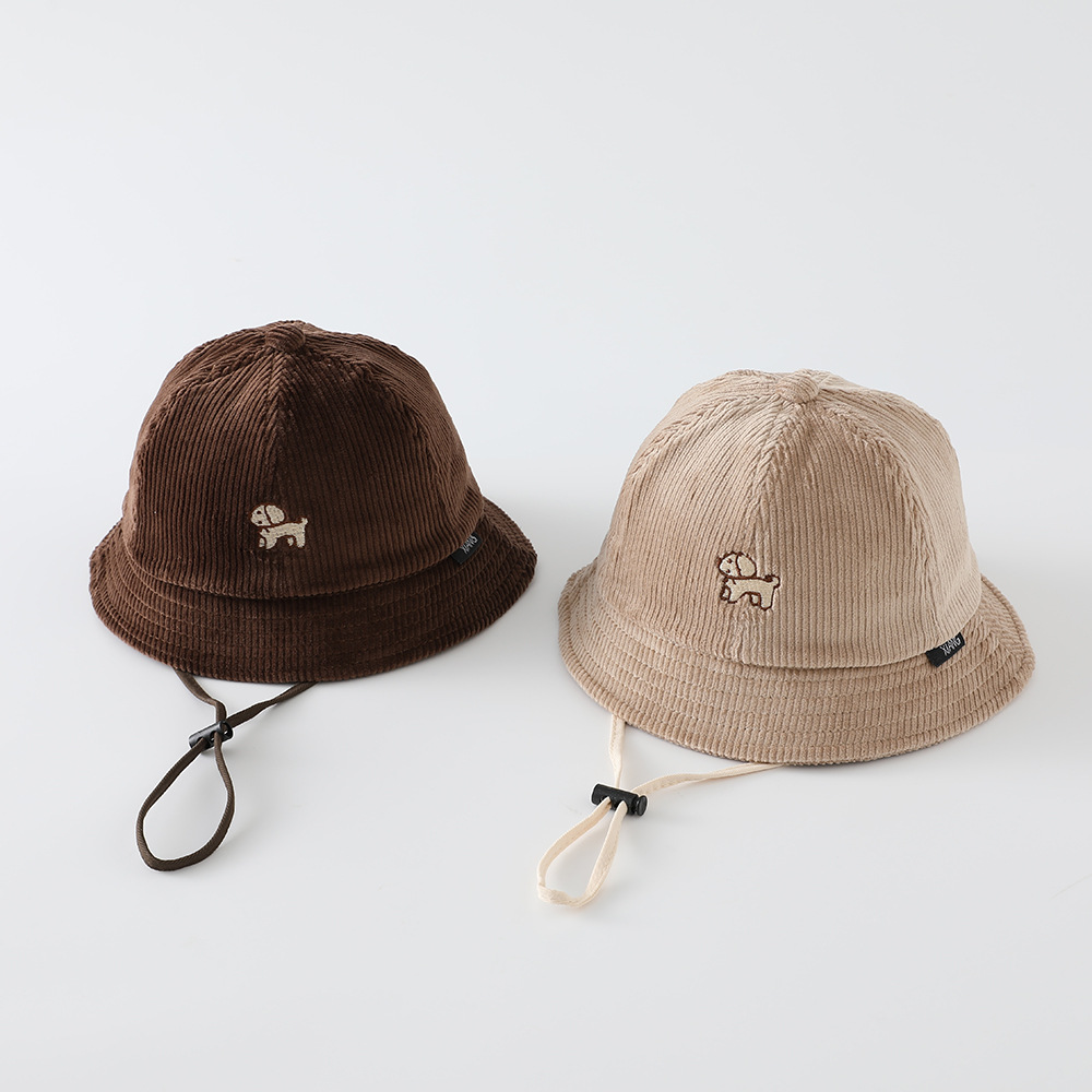 Boné Infantil de Corduroy para - Bucket Hat Cotton avaliação e preço
