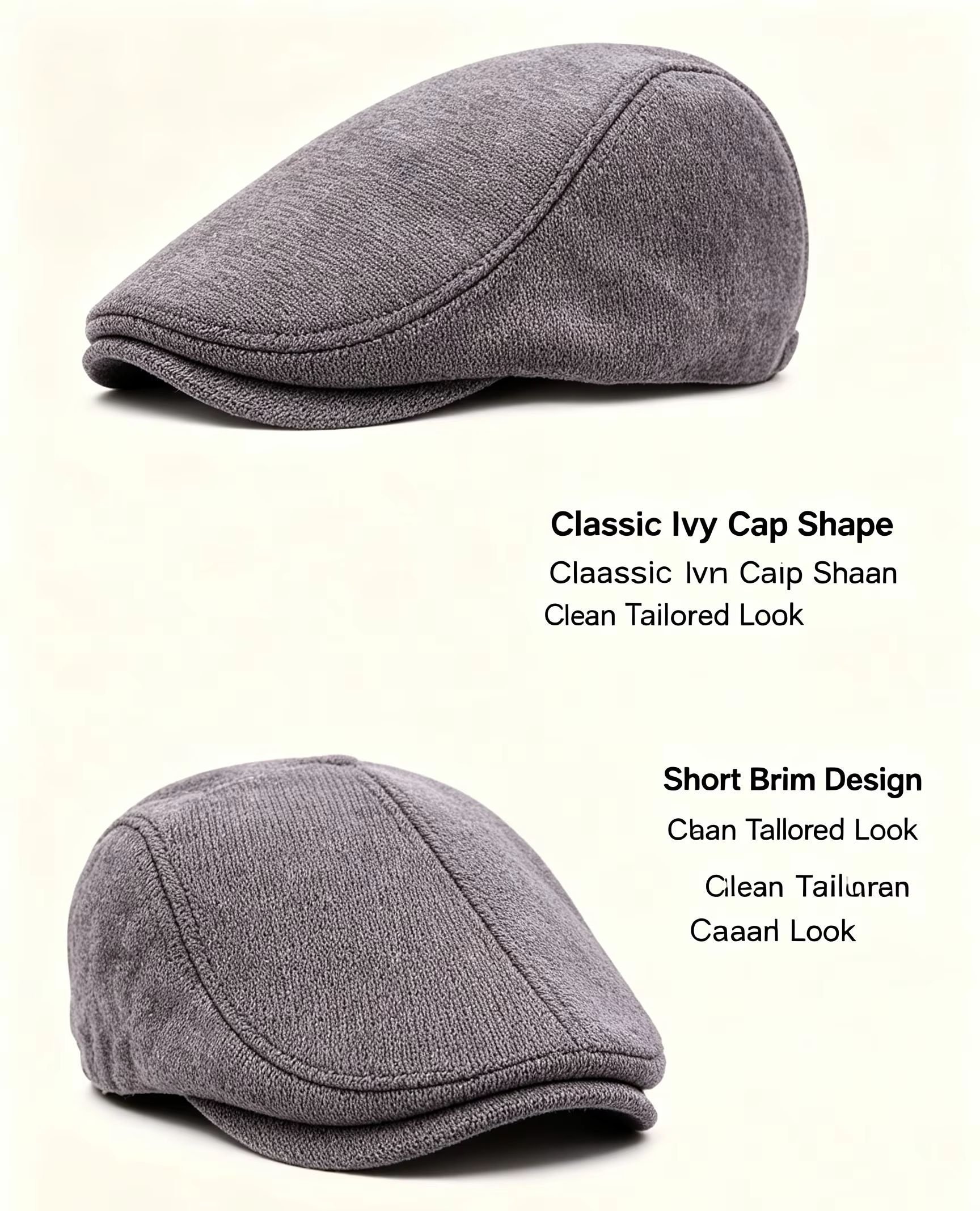 Bonés Clássicos Vintage Estilo - Newsboy Cap Ivy avaliação e preço