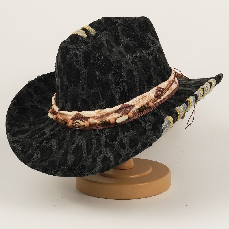Chapéu de Cowboy Ocidental com - Cowboy Hat Straw avaliação e preço