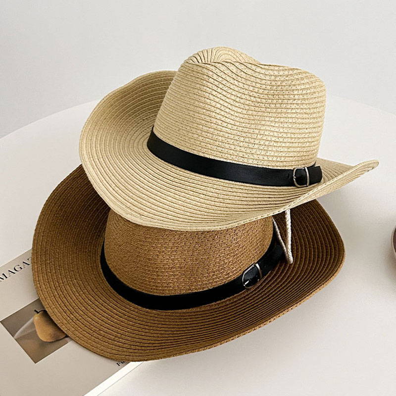 Venda quente primavera ocident - Cowboy Hat Straw avaliação e preço