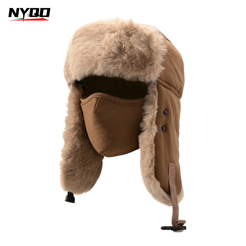 Chapéu de inverno masculino, e - Trapper Hat Ear Flap avaliação e preço