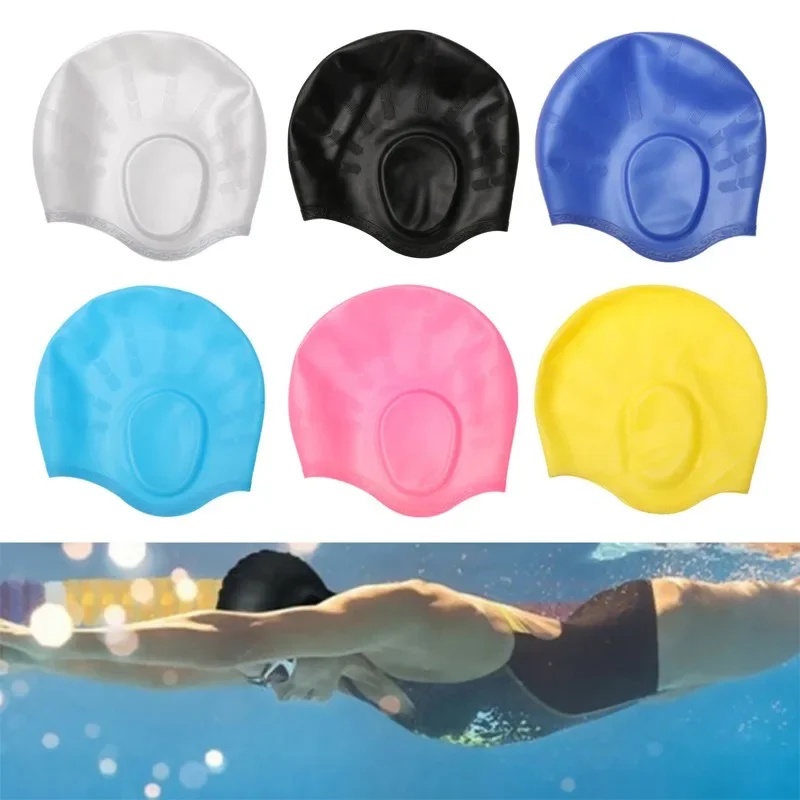 Touca de natação de silicone p - Swim Hat Silicone avaliação e preço