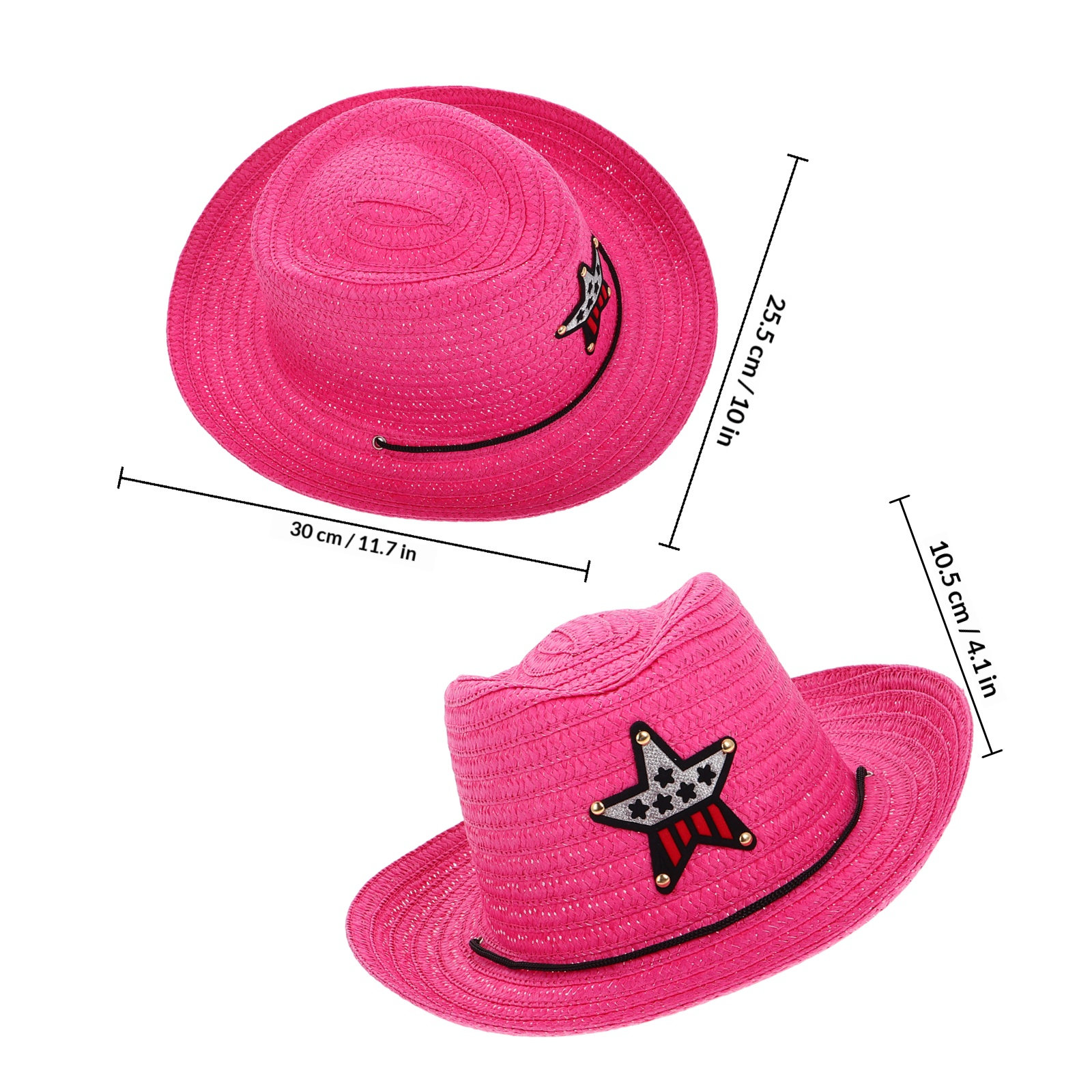 Chapéu de palha estilo cowboy  - Cowboy Hat Straw avaliação e preço