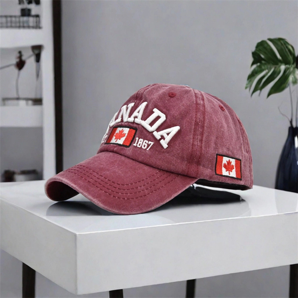 Boné de Beisebol Canadá com Fo - Dad Hat Cotton avaliação e preço