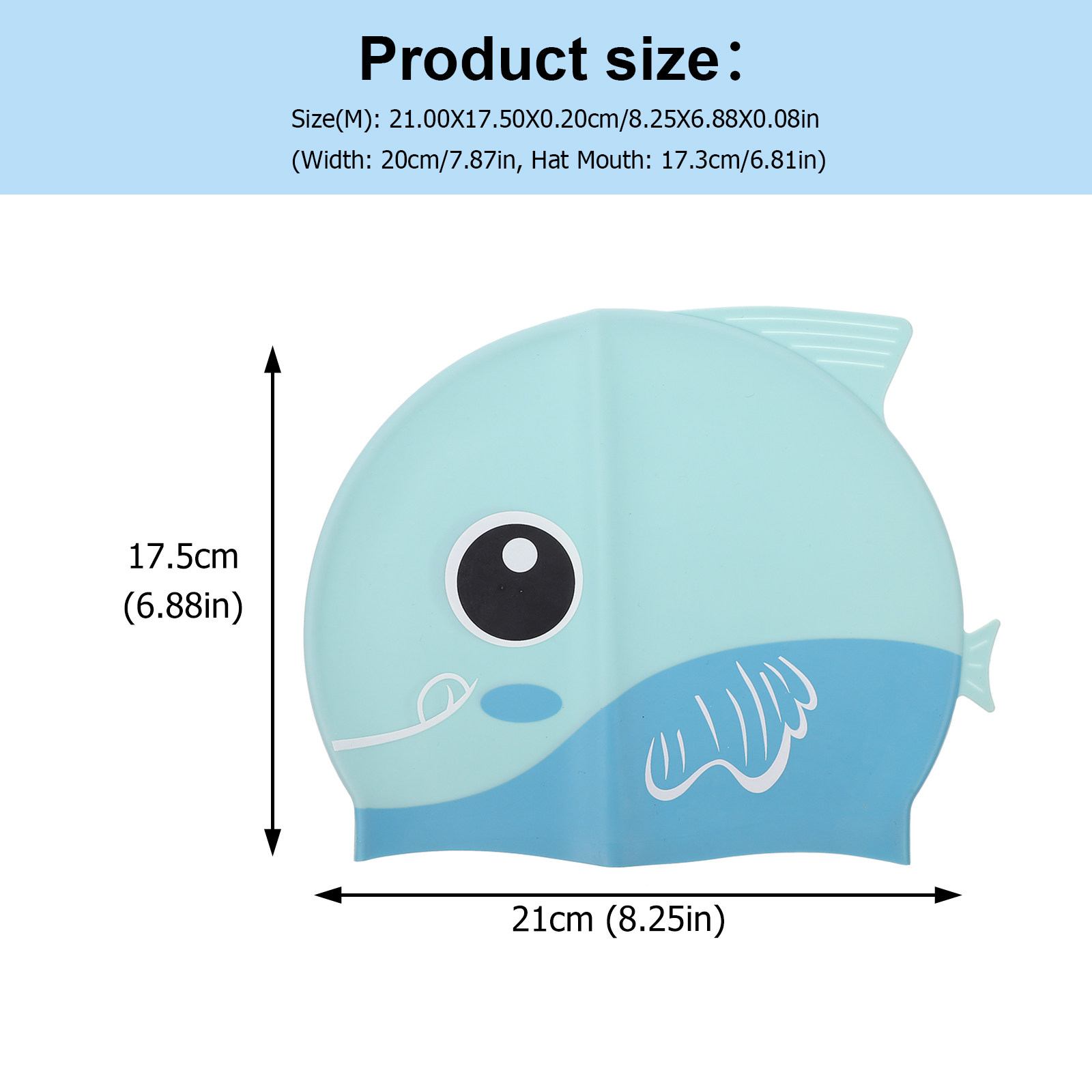 Touca de natação infantil em s - Swim Hat Silicone avaliação e preço