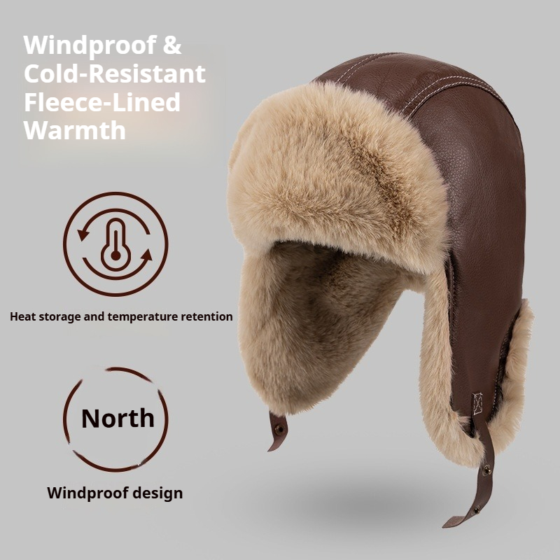 Chapéus de Inverno Masculinos  - Trapper Hat Ear Flap avaliação e preço